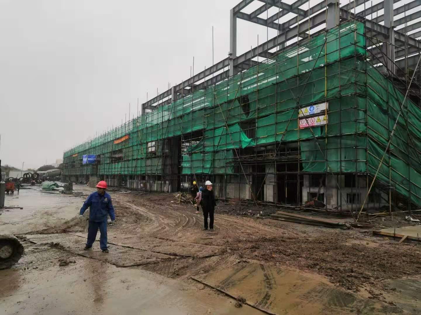 萨震螺杆鼓风机，萨震节能空压机，萨震节能科技新厂房