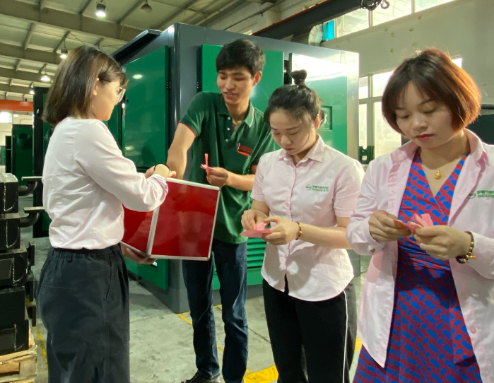 萨震智能节能空压机积分获奖人员抽奖1
